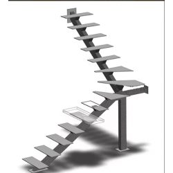 Межэтажная  лестница  